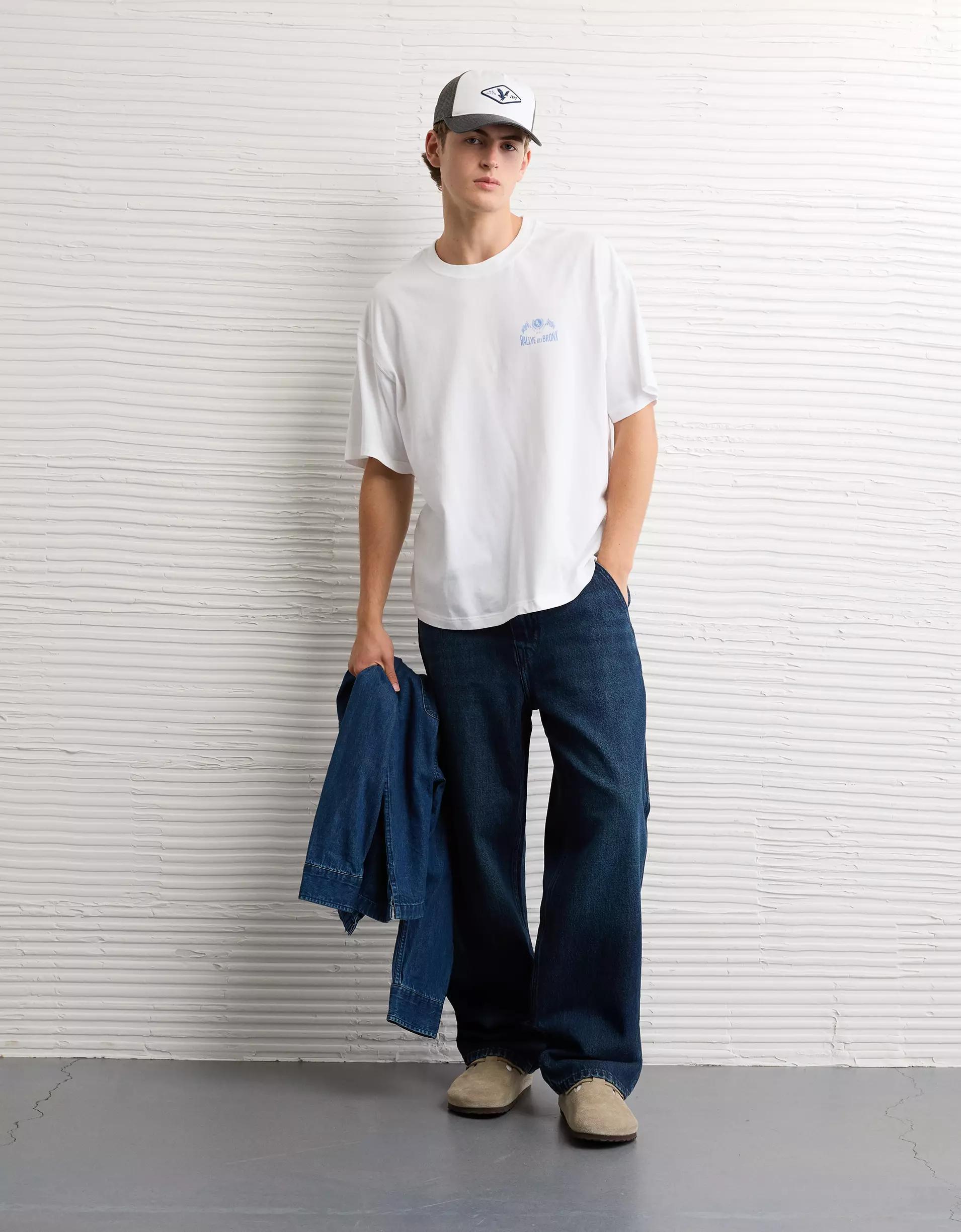 AE Boxy Destination Graphic T-Shirt Product Image