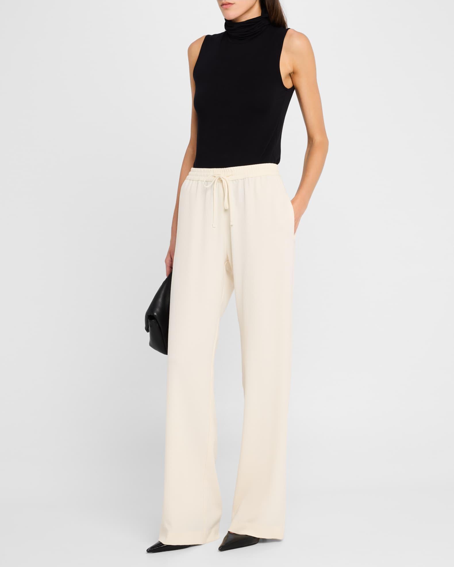 Crepe Drawstring Resort Pants Product Image