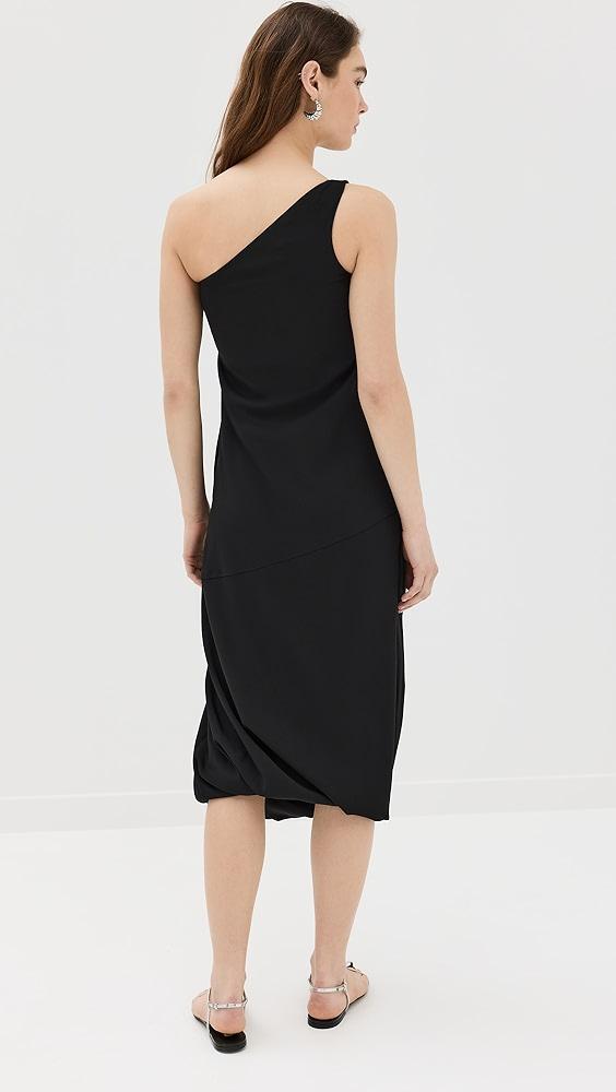 Another Tomorrow One Shoulder Bubble Sheath Dress | Shopbop Product Image