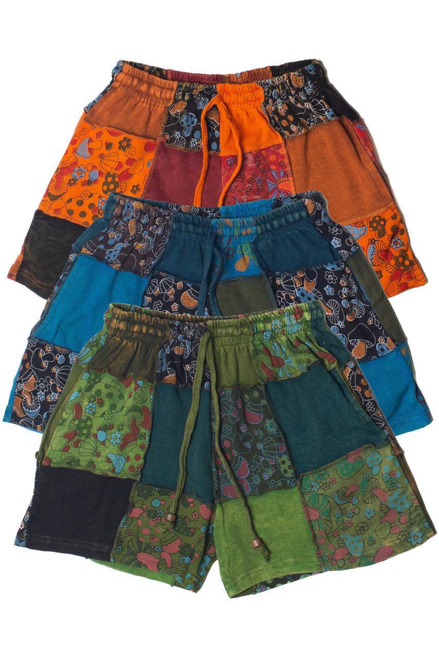 Patchwork Sweatshorts Product Image