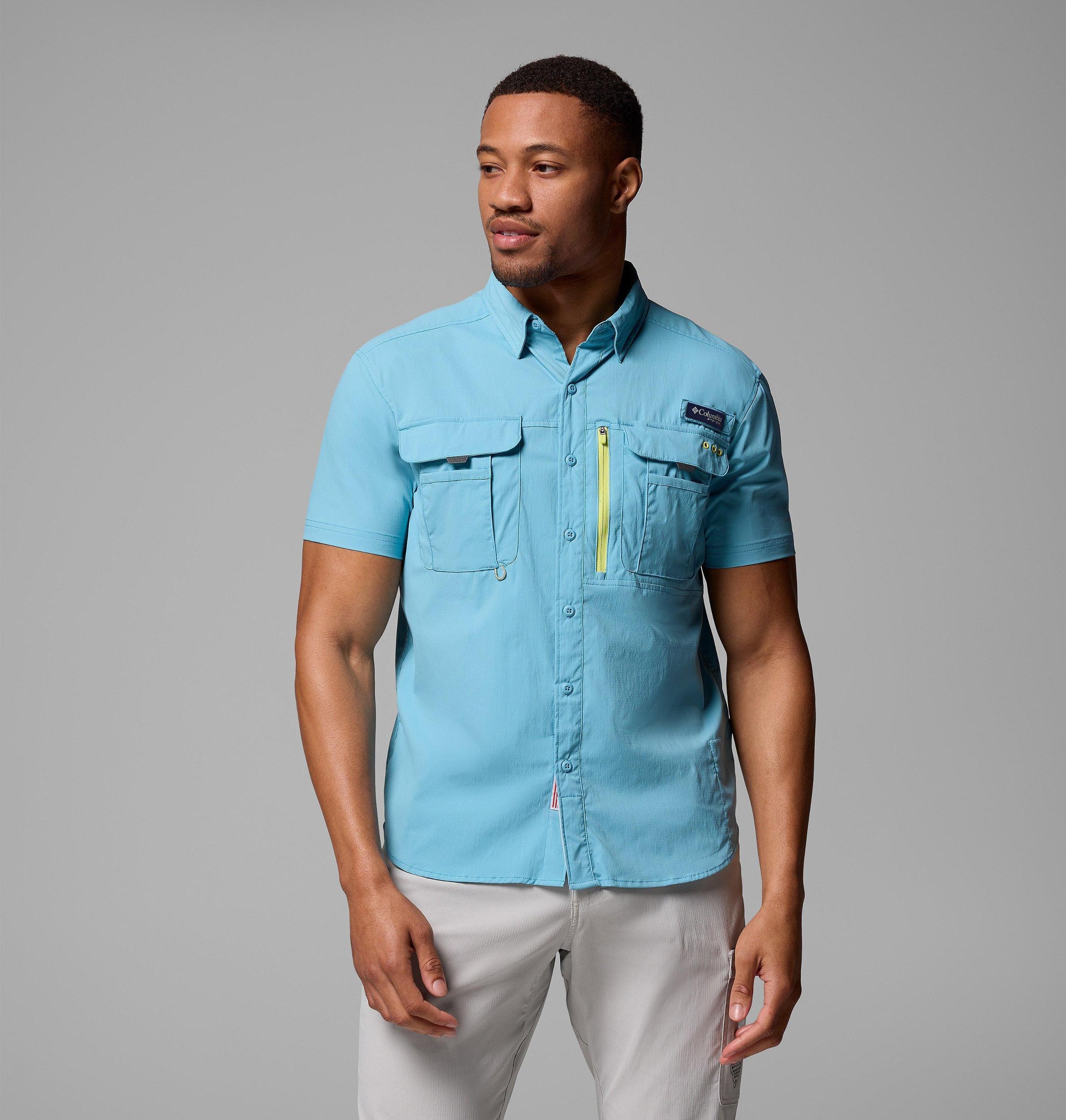 Columbia Mens PFG Bahama Elite Short Sleeve Shirt- Product Image