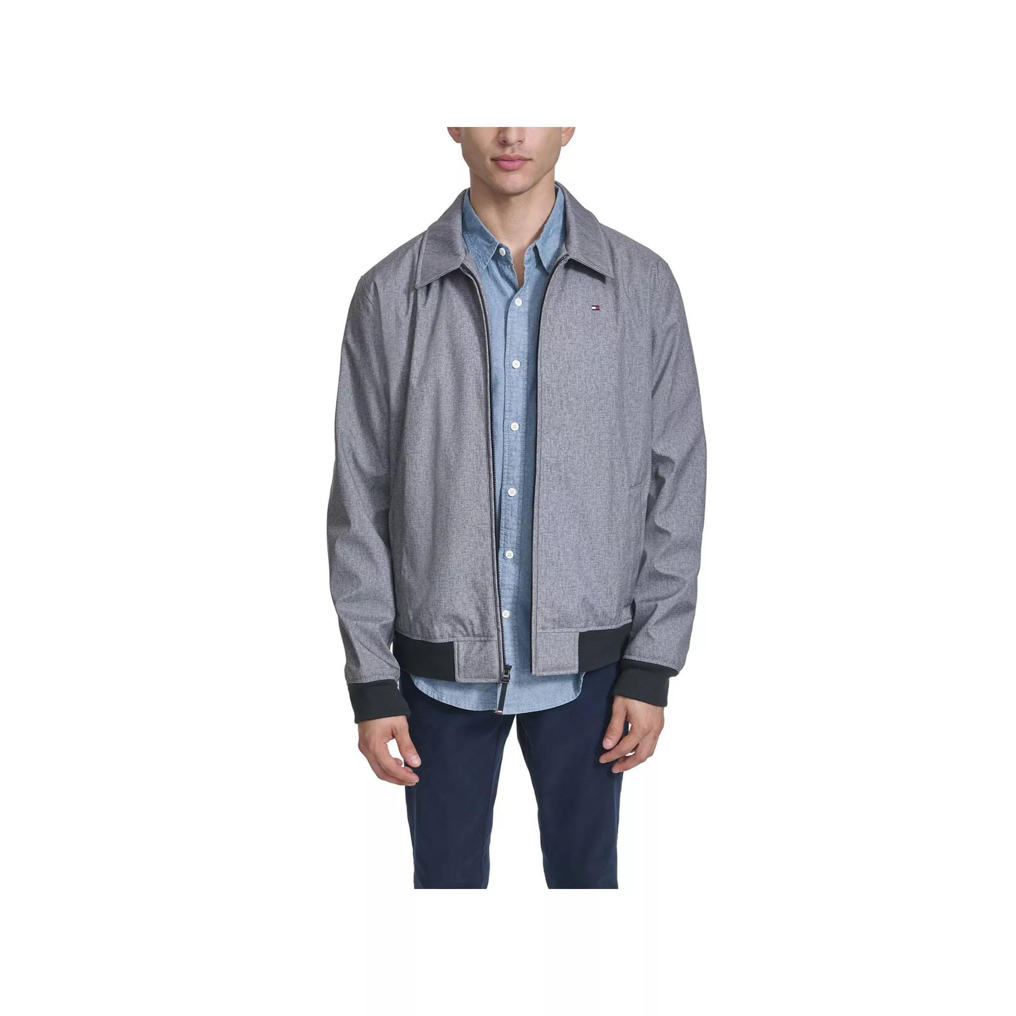 Men's Tommy Hilfiger Softshell Jacket, Size: Large, Grey Gray Product Image