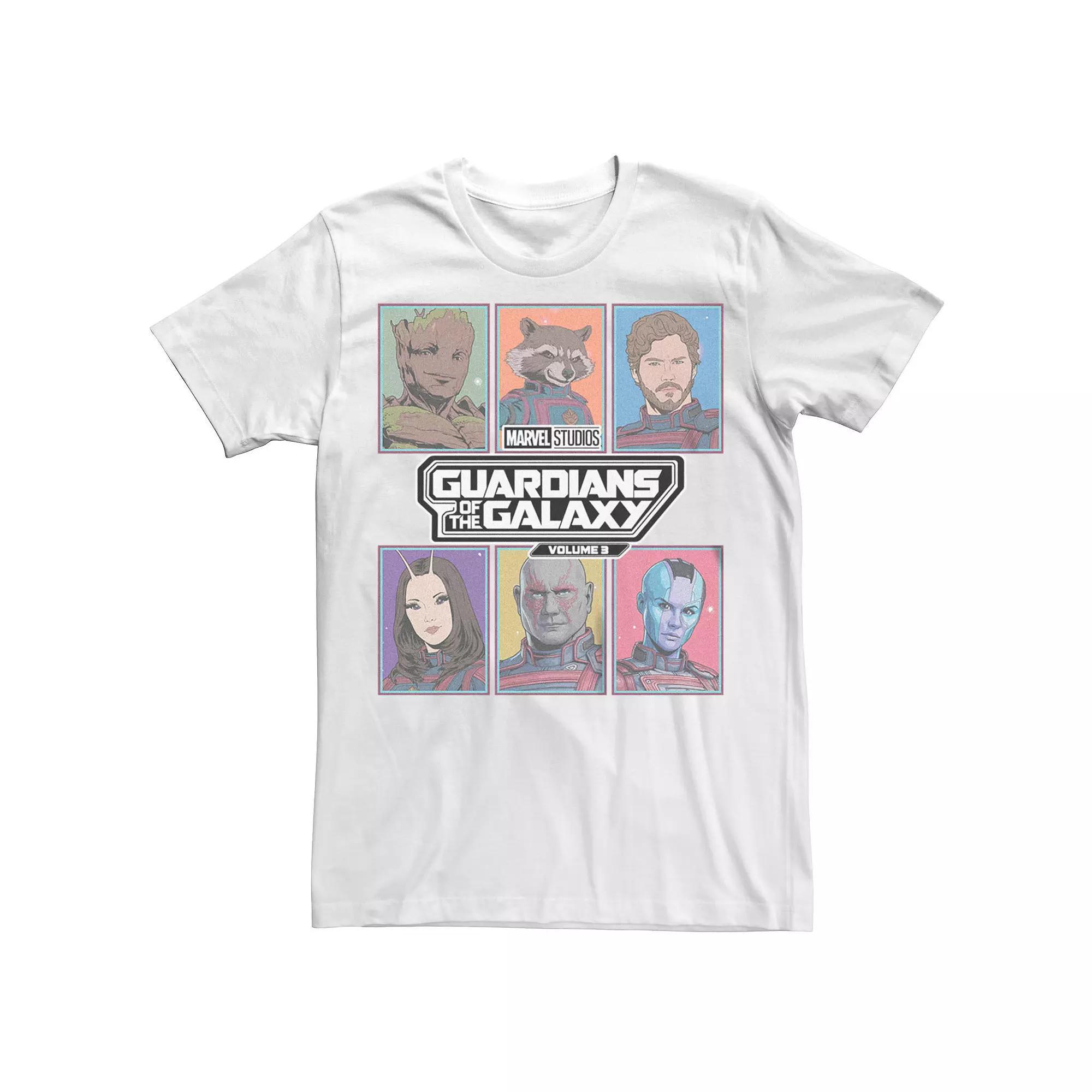 Men's Marvel Guardians Of The Galaxy Vol. 3 Cast Graphic Tee,  Product Image