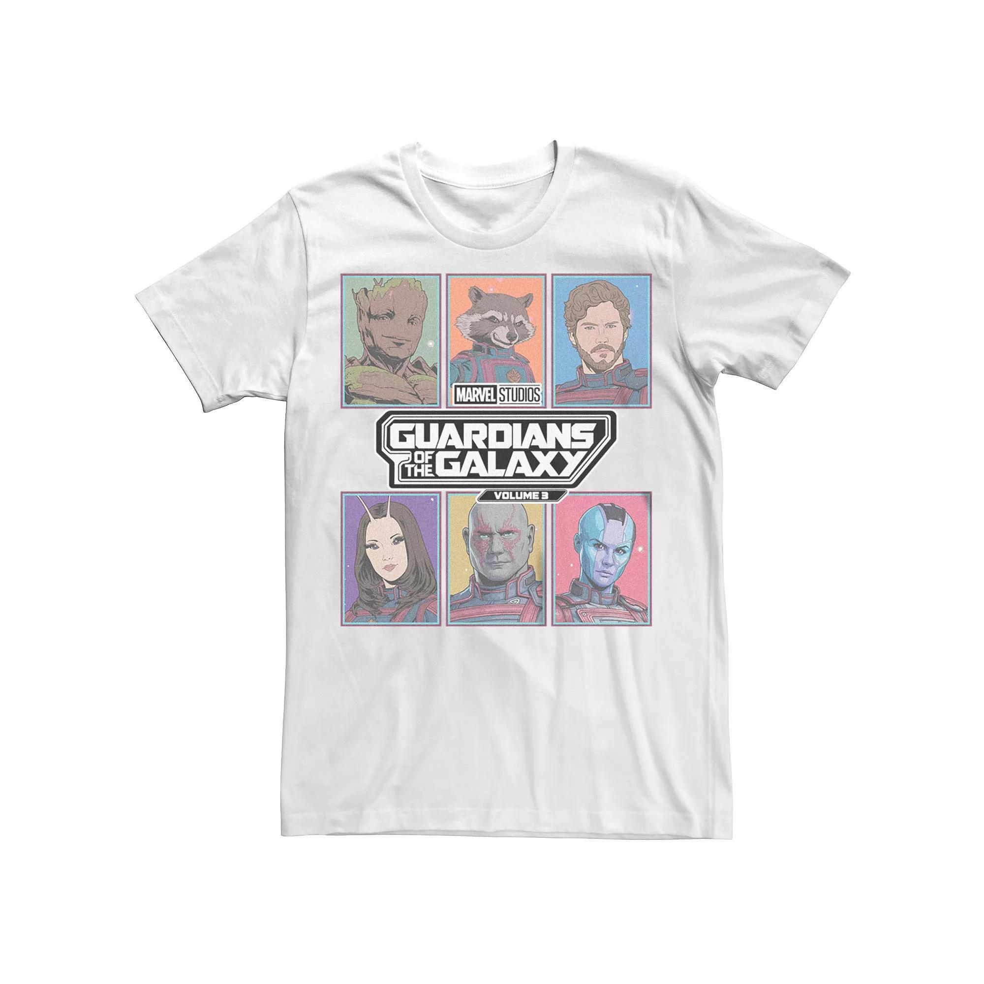 Men's Marvel Guardians Of The Galaxy Vol. 3 Cast Graphic Tee,  Product Image