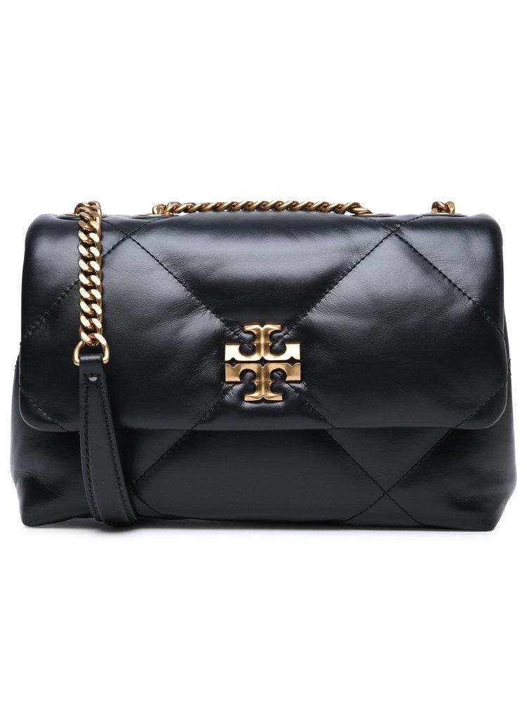 TORY BURCH Kira Foldover Top Small Shoulder Bag In Black Product Image