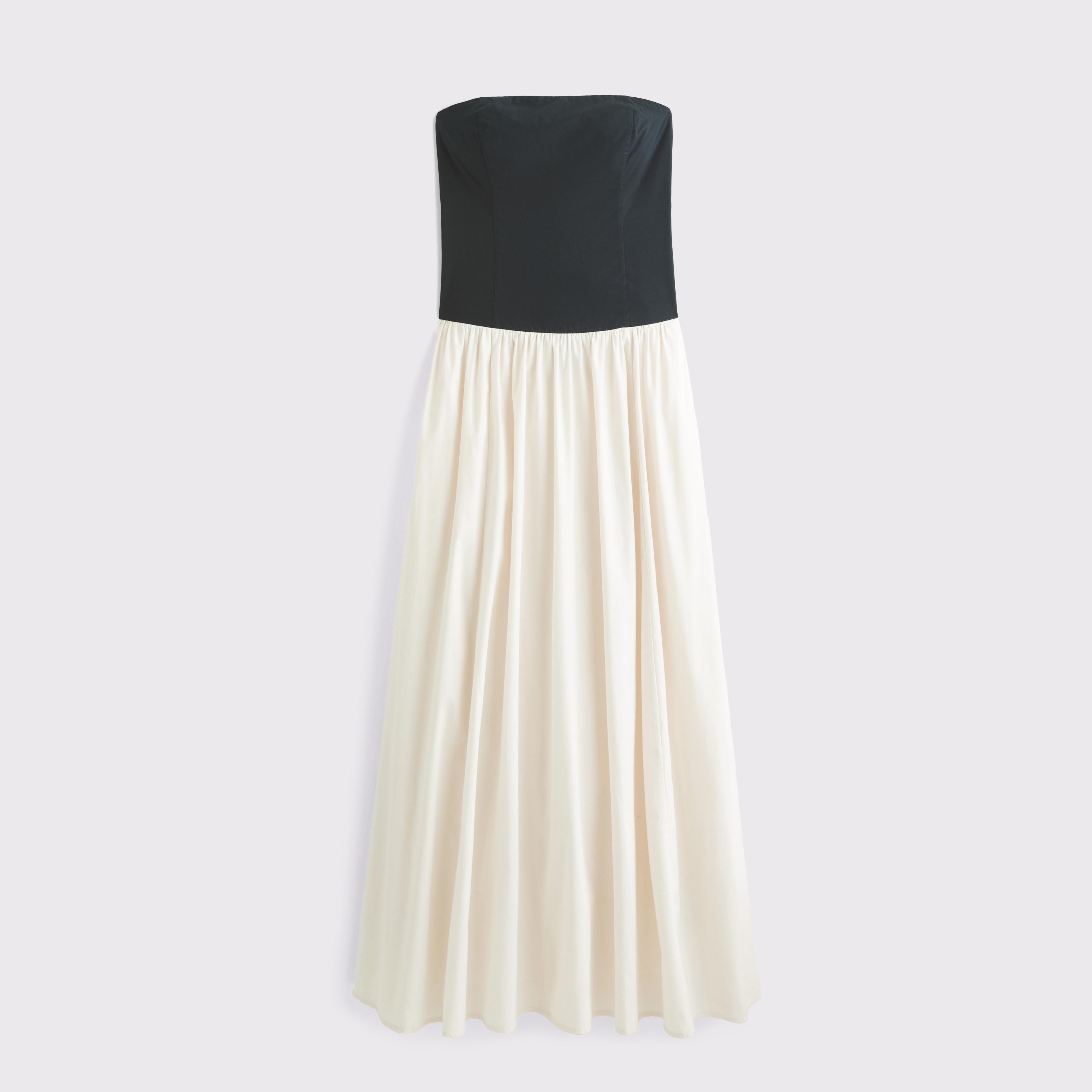 Strapless Drop-Waist Maxi Dress Product Image