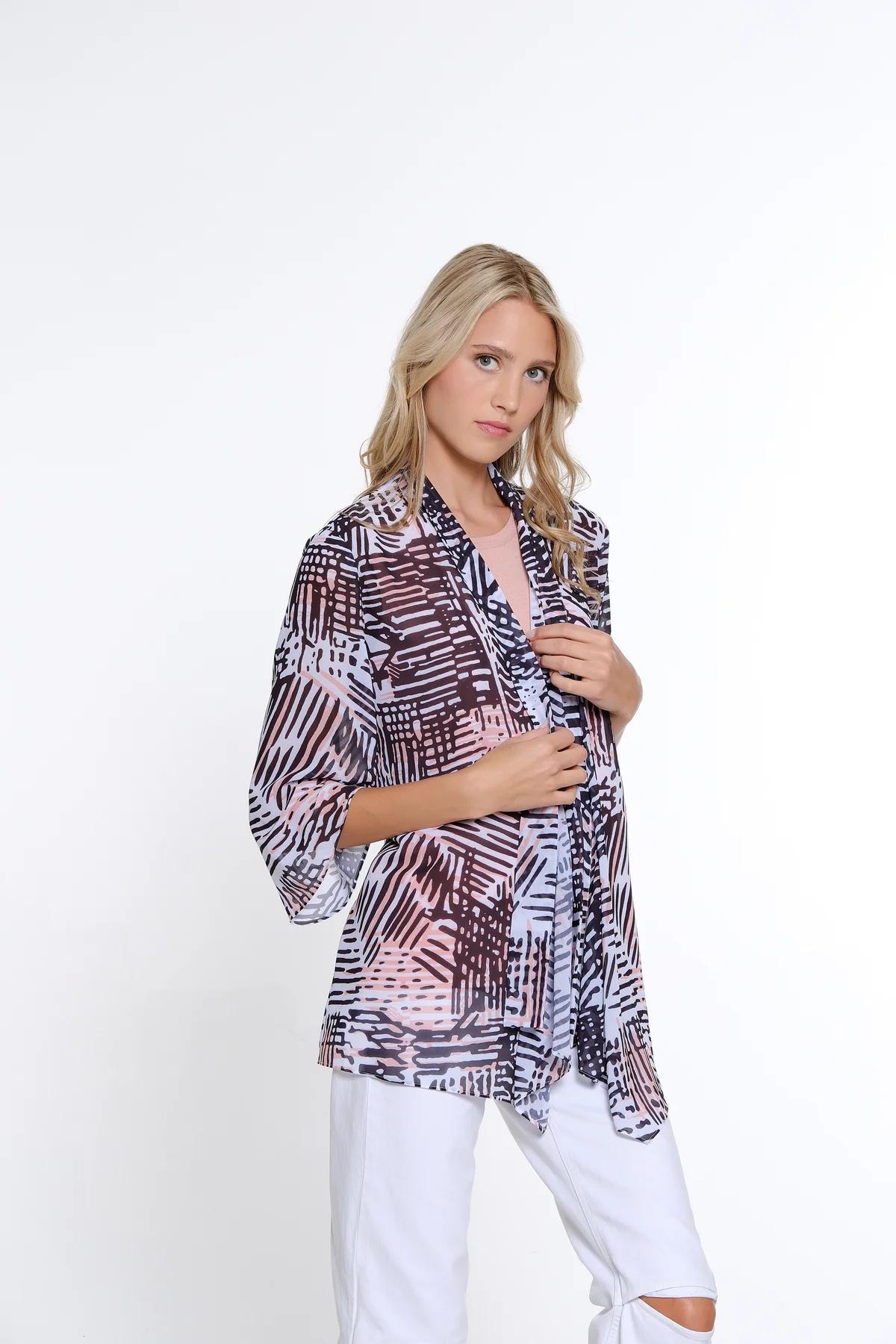 Drapey Open Front Jacket Product Image