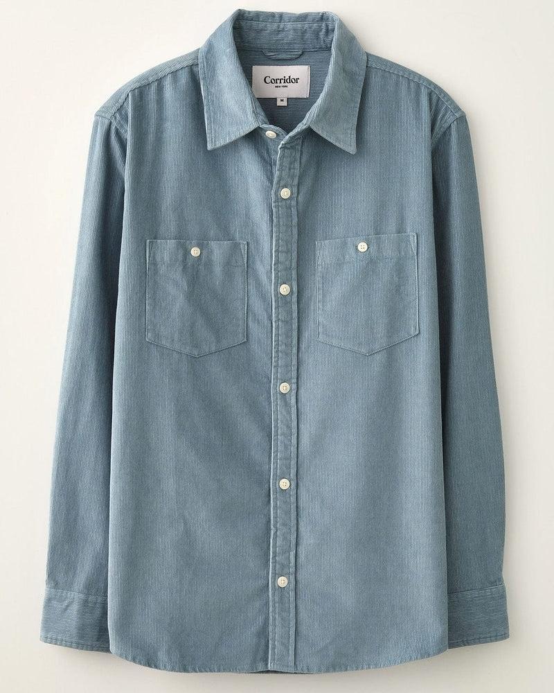 Corduroy LS - Blue Product Image