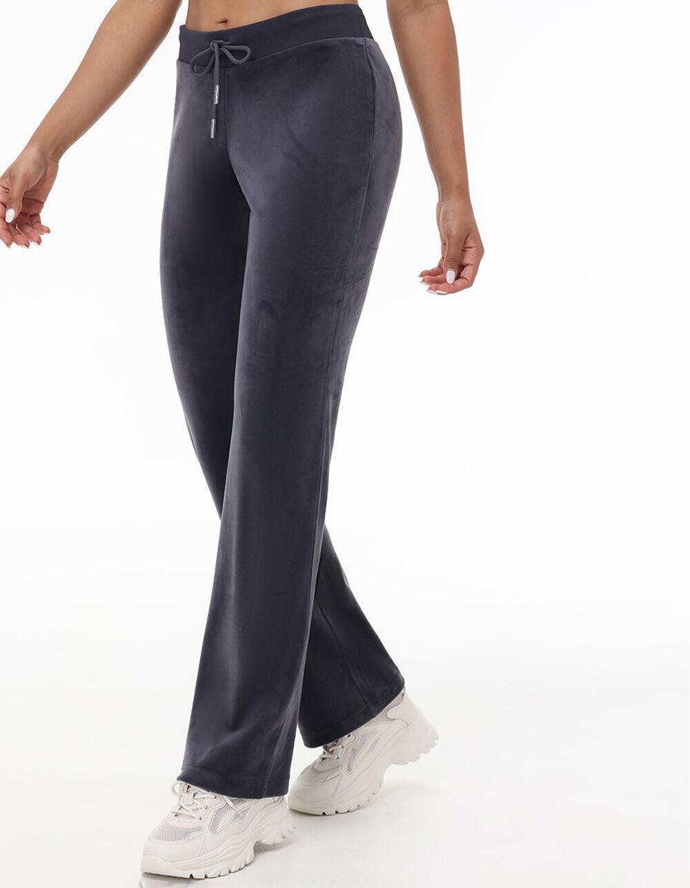 JUICY COUTURE OG Big Bling Womens Velour Track Pants Product Image