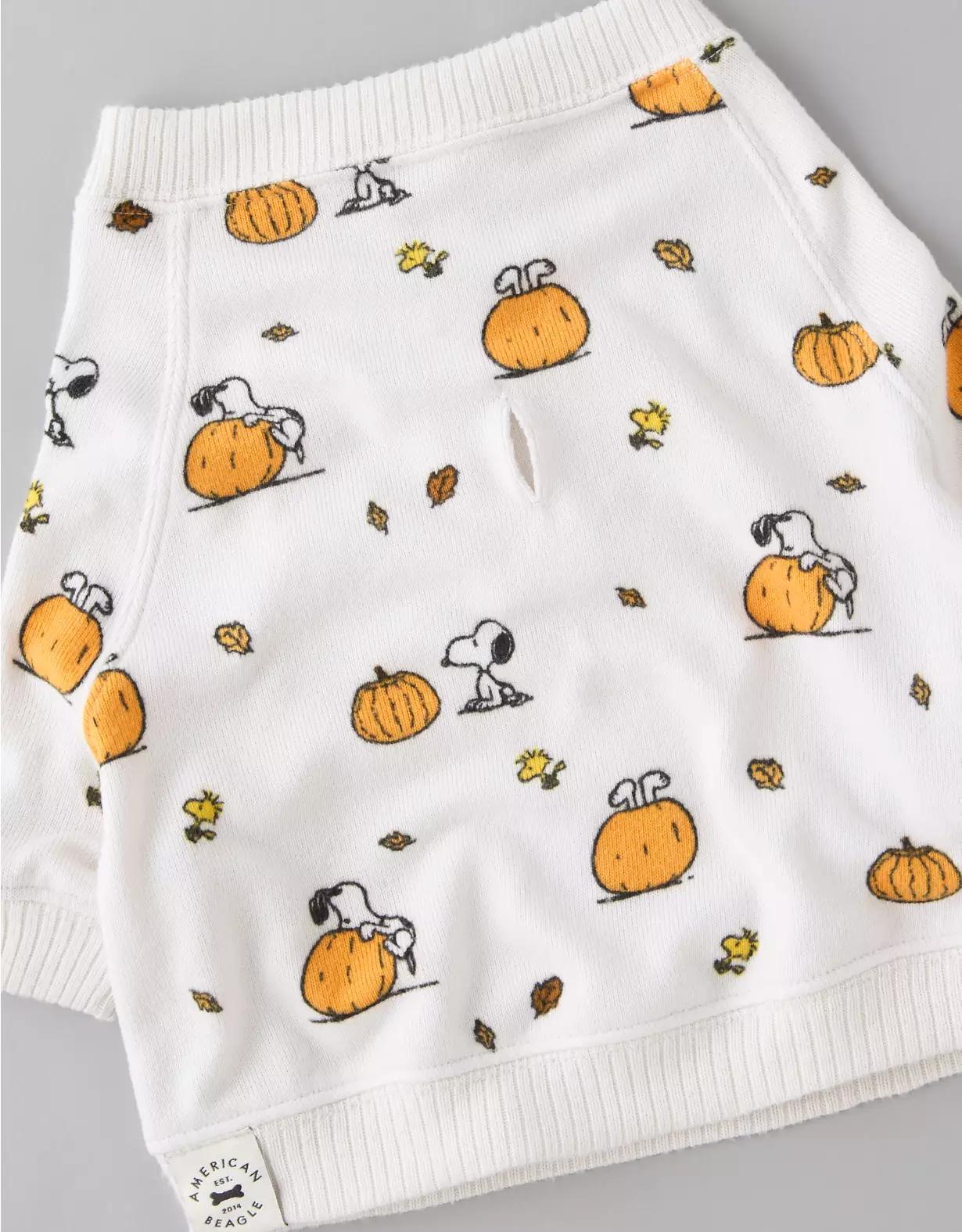 ABO Snoopy Pumpkin Plush Dog PJ Set Product Image