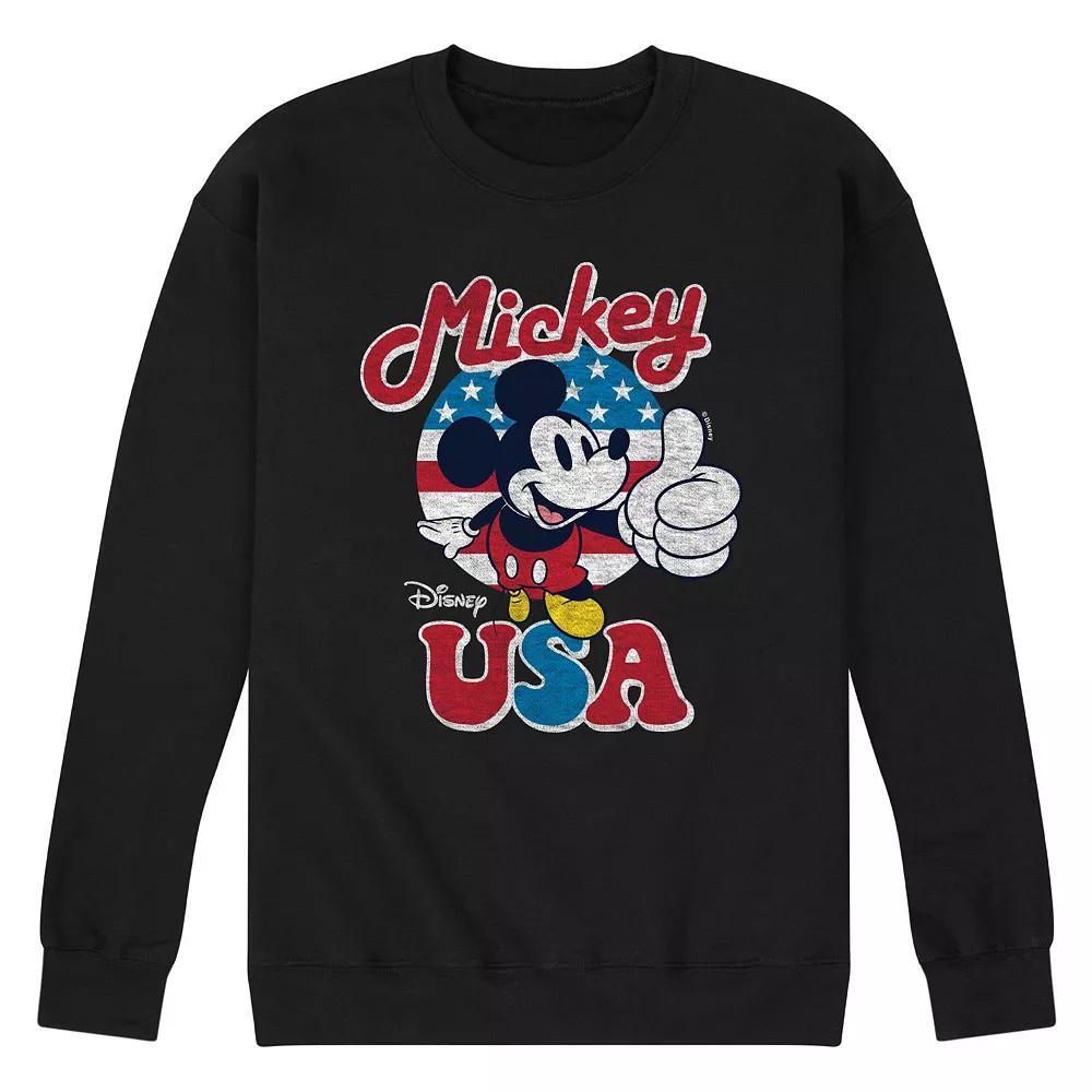 Disney's Mickey Mouse Men's USA Fleece Sweatshirt,  Product Image
