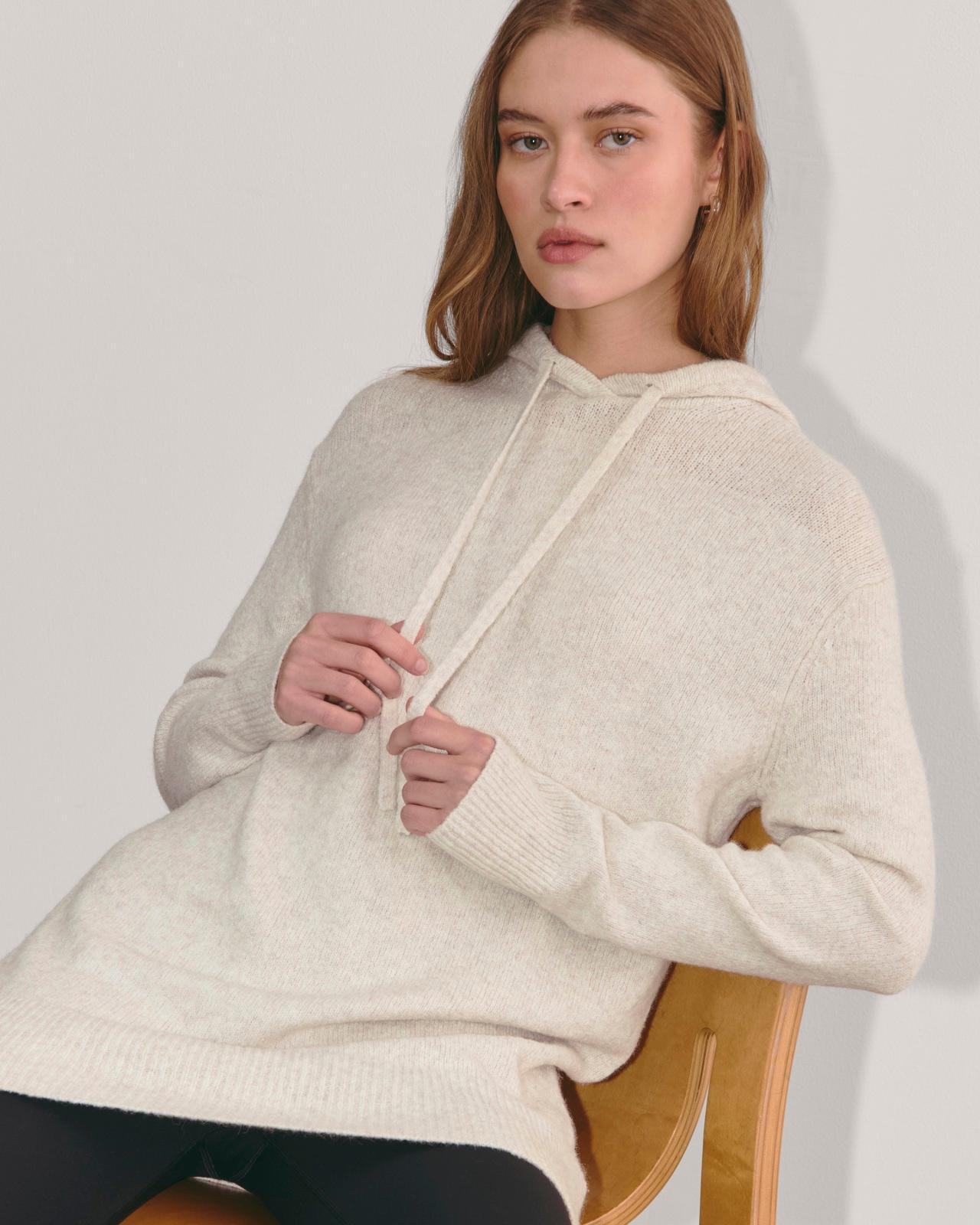 The Oversized Hoodie in Plush Cotton Product Image