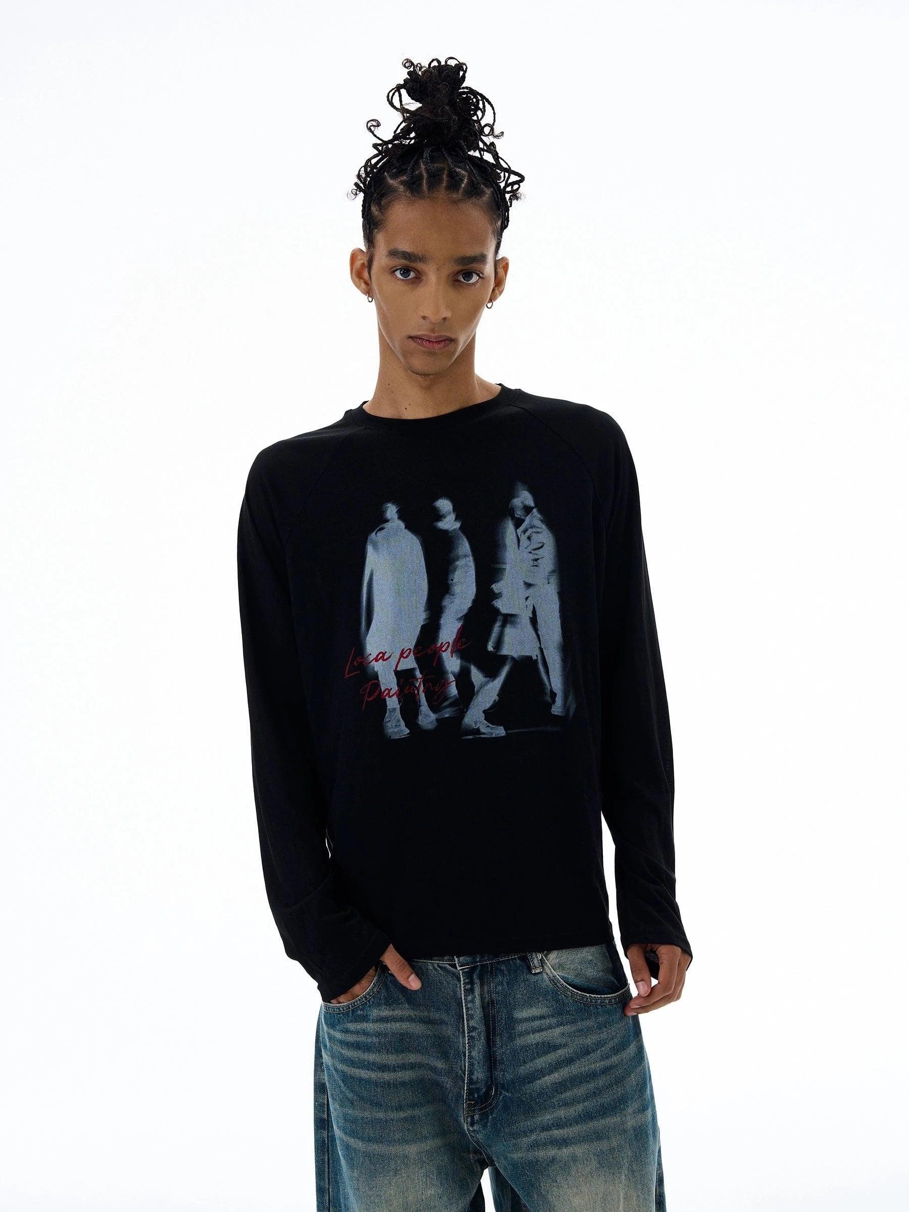 RT No. 19535 SHADOW CREWNECK LONGSLEEVE Product Image