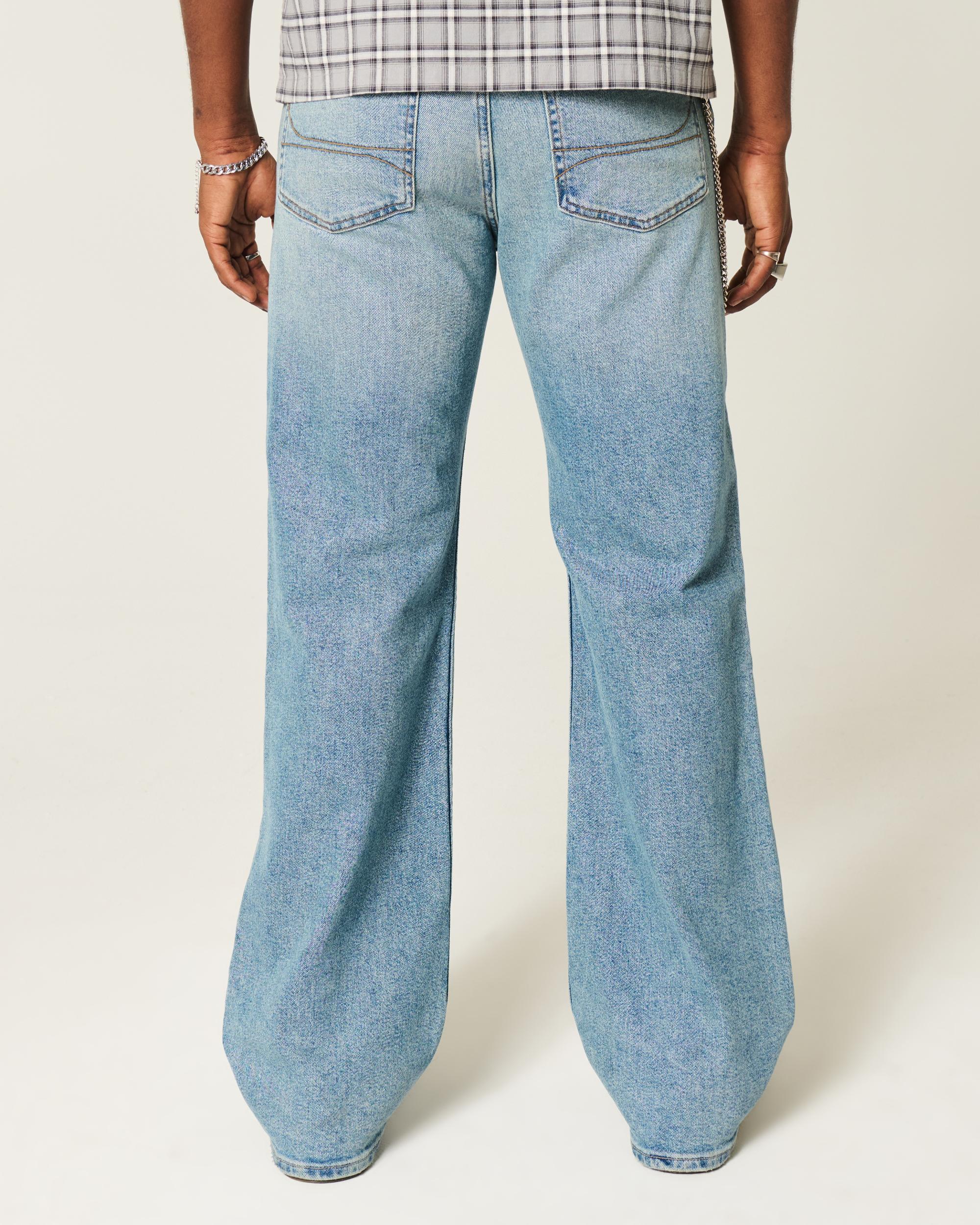 Medium Wash Relaxed Boot Jeans Product Image
