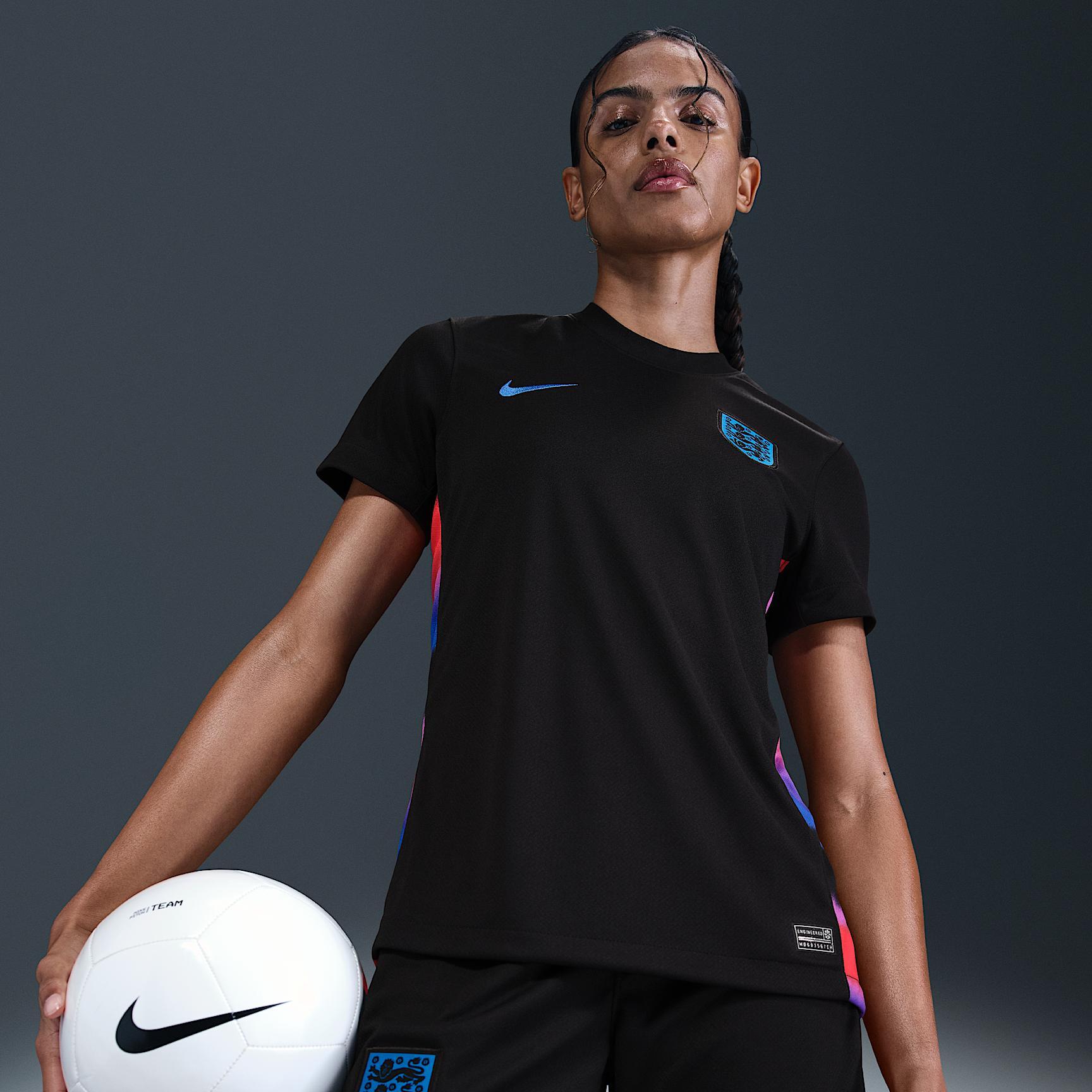 England 2025 Stadium Away (Team) Nike Womens Dri-FIT Soccer Replica Jersey | FZ9127-010 Product Image