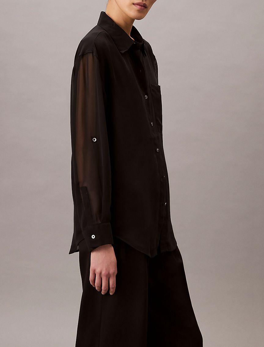 Utility Roll Sleeve Tunic Product Image