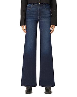 Womens Hepburn Wide Leg High Rise Jeans Product Image