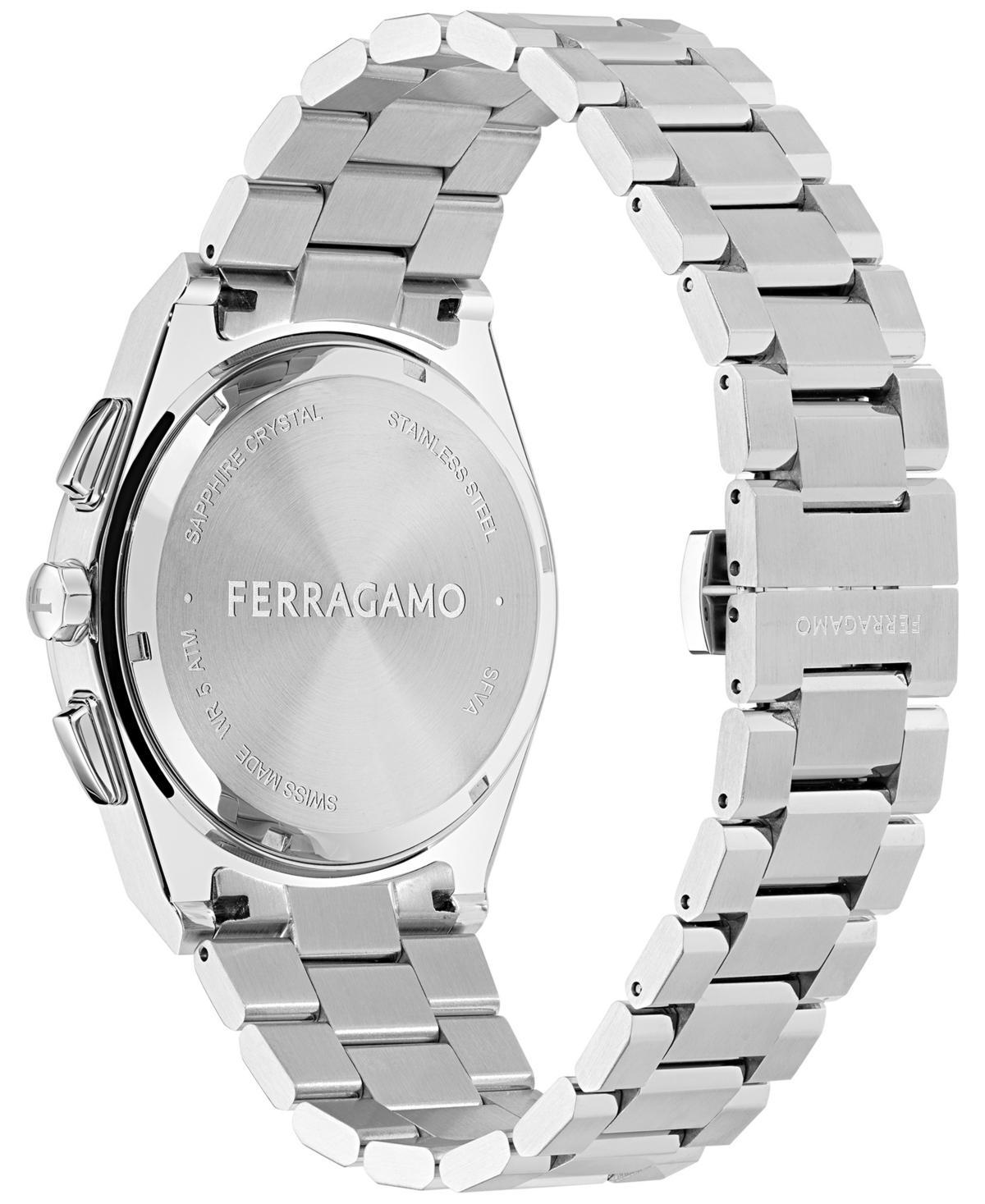 FERRAGAMO Gancini-dial 42mm In Stainless Product Image