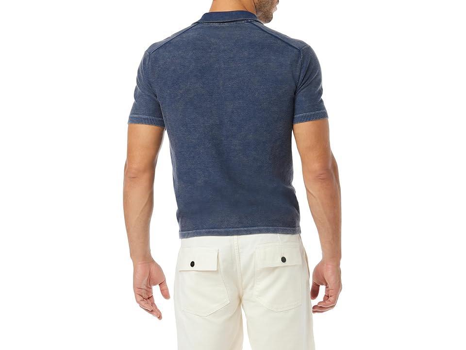 Joe's Jeans Jimmy Banlon Polo (Vintage Navy) Men's Clothing Product Image