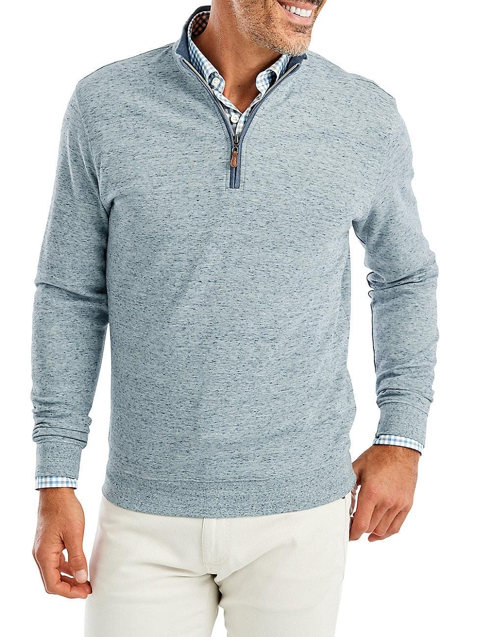 johnnie-O Sully 1/4 Zip Pullover (Light ) Men's Clothing Product Image