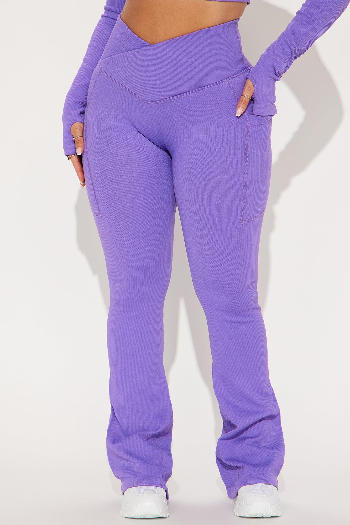 Resistance Effortless Seamless Active Legging - Lavender Product Image