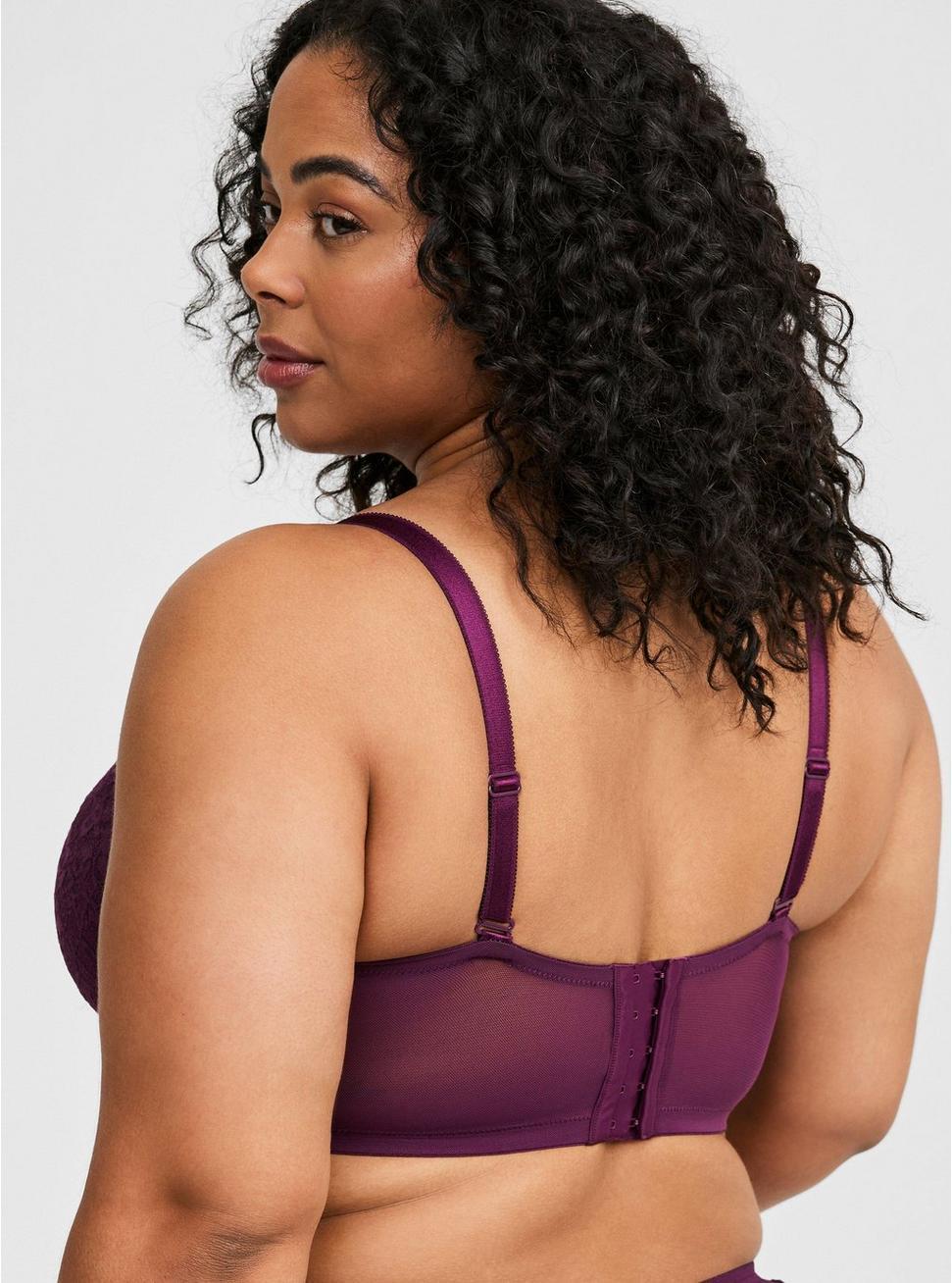 Full-Coverage Unlined Bra Product Image