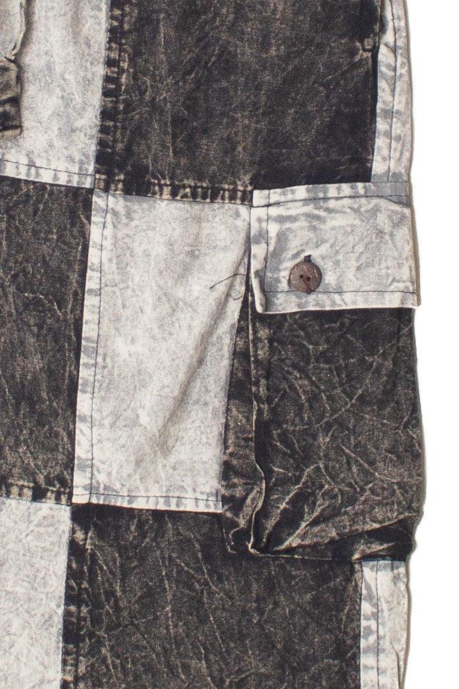 Checker Patchwork Pants Product Image