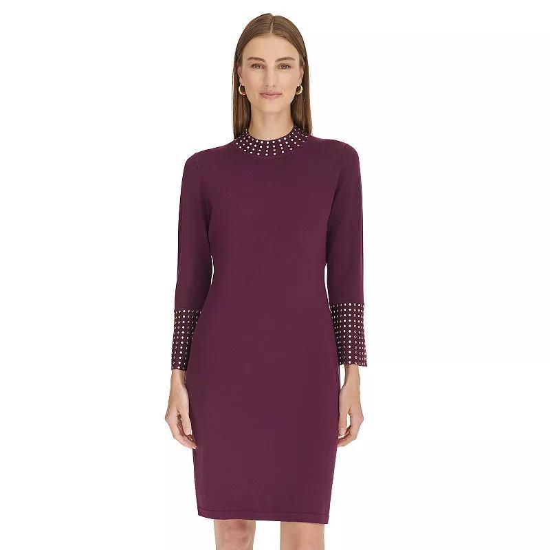 Womens Harper Rose Long Bell Sleeve Turtleneck Dress Product Image