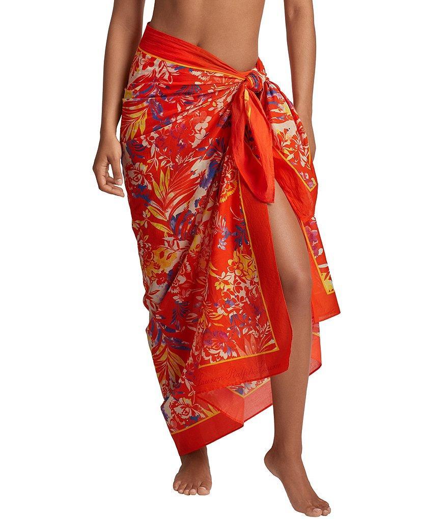 Lauren Ralph Lauren Island Breeze Soft Cotton Pareo Swim Cover-Up Product Image