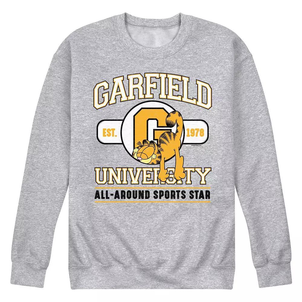 Men's Garfield University Sports Star Fleece Sweatshirt,  Product Image