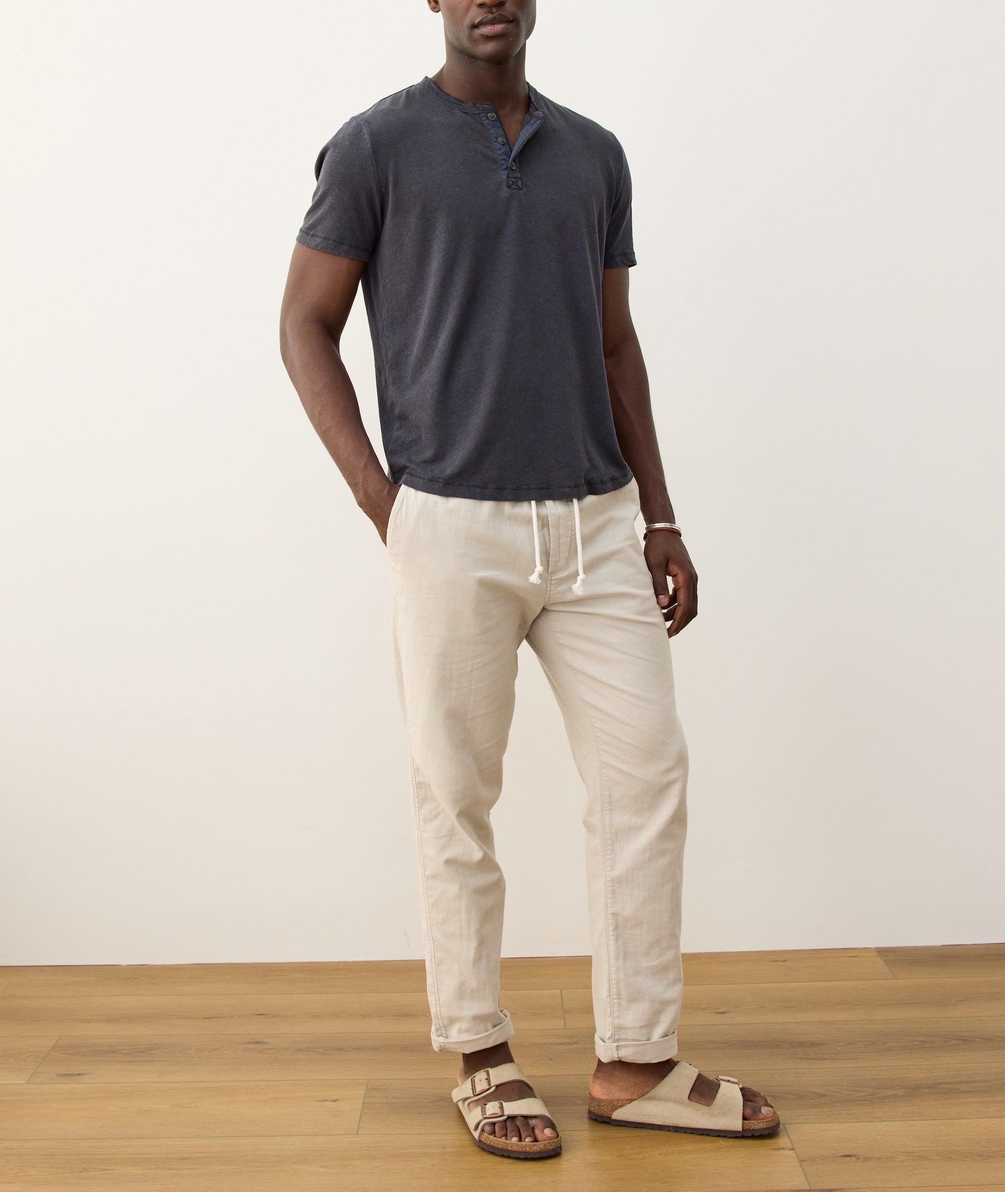 Relaxed Hemp Cotton Henley Product Image