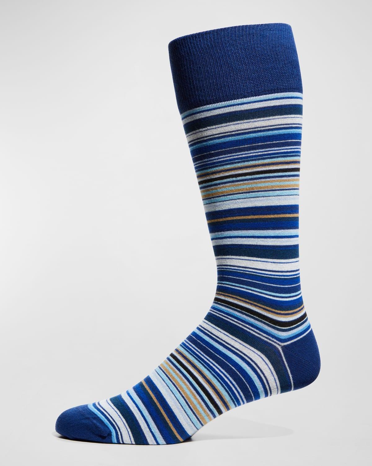 Mens Multi-Stripe Socks Product Image