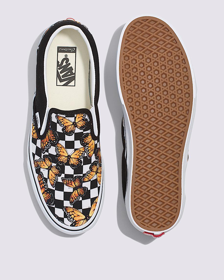 Customs Classic Slip-On Checkerboard Shoe in Customs| Vans US Product Image