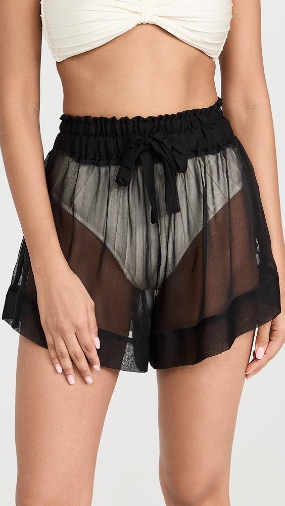 Shani Shemer Eden Rubber Band Shorts | Shopbop Product Image