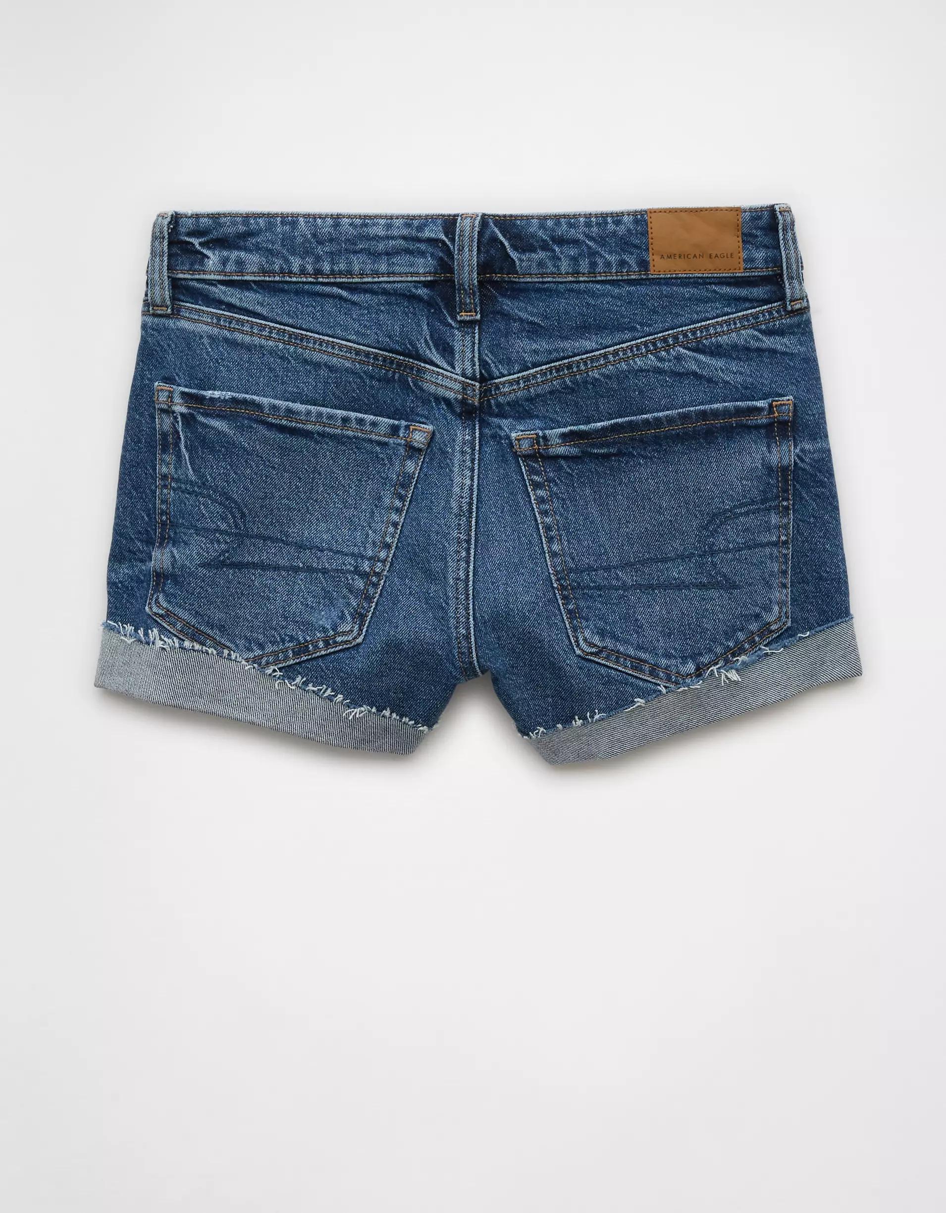 AE Stretch Denim Perfect Shortie Product Image