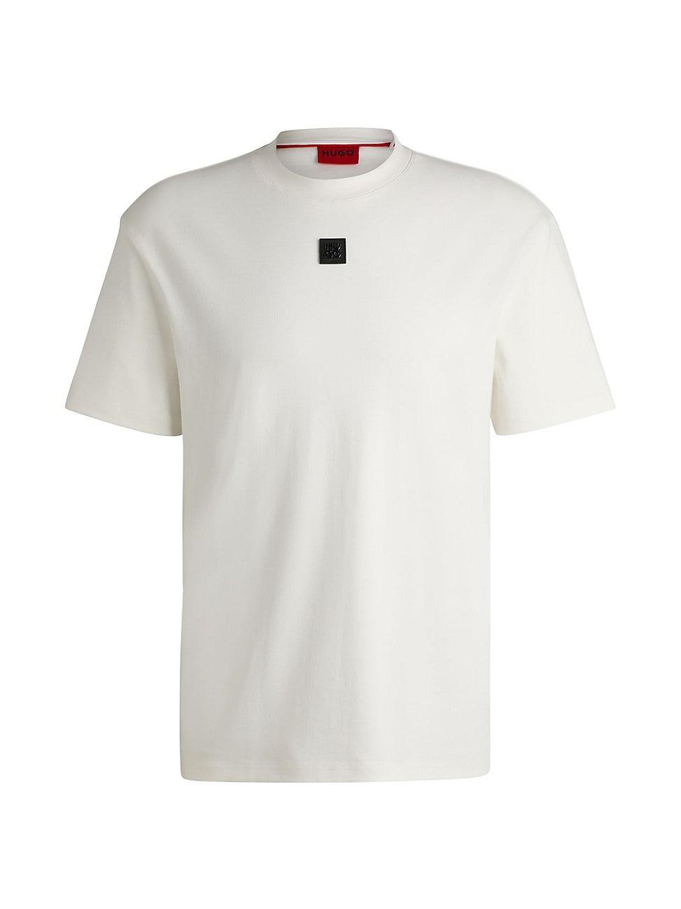 Mens Interlock-Cotton Regular-Fit T-Shirt Product Image