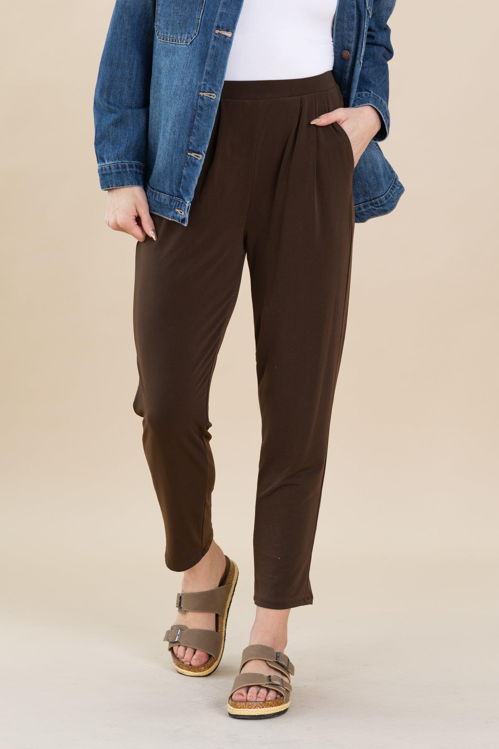 Pull On Tapered Leg Pant Product Image