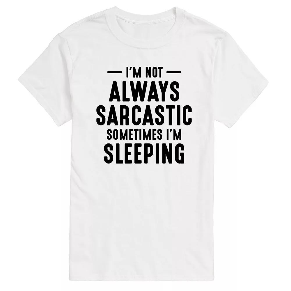Big & Tall I'm Not Always Sarcastic Graphic Tee, Men's,  Product Image