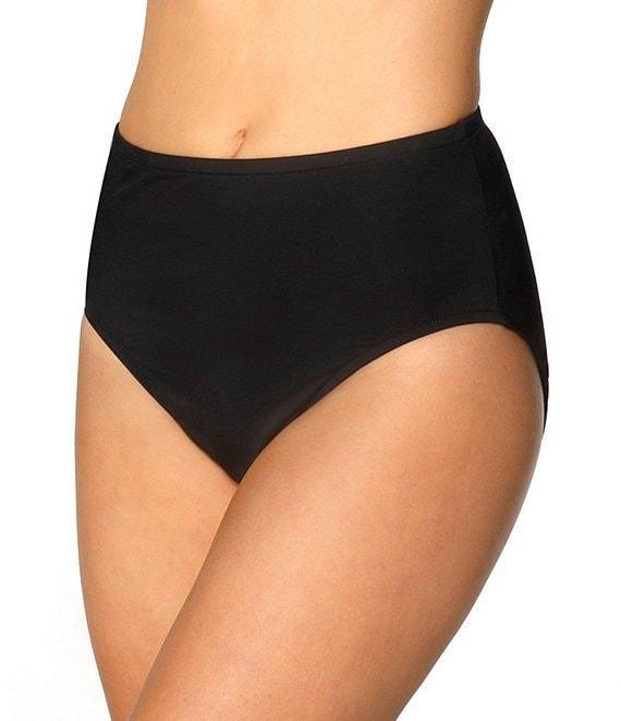 Miraclesuit Solid High Rise Bikini Swim Bottom Product Image