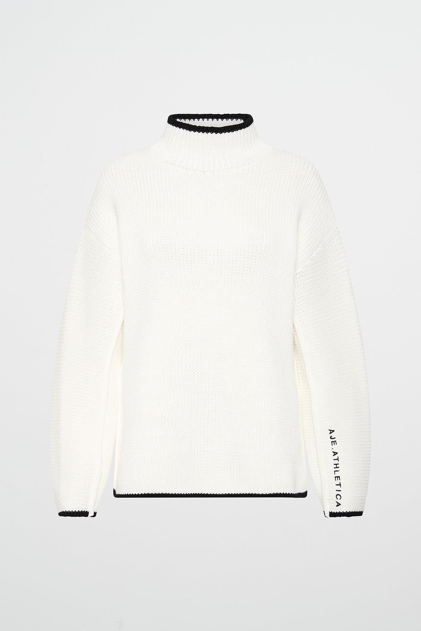 Chunky High Neck Jumper 432 Product Image