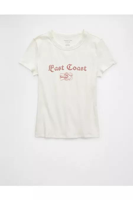 AE Destination Graphic Hey Baby Tee Womens Product Image