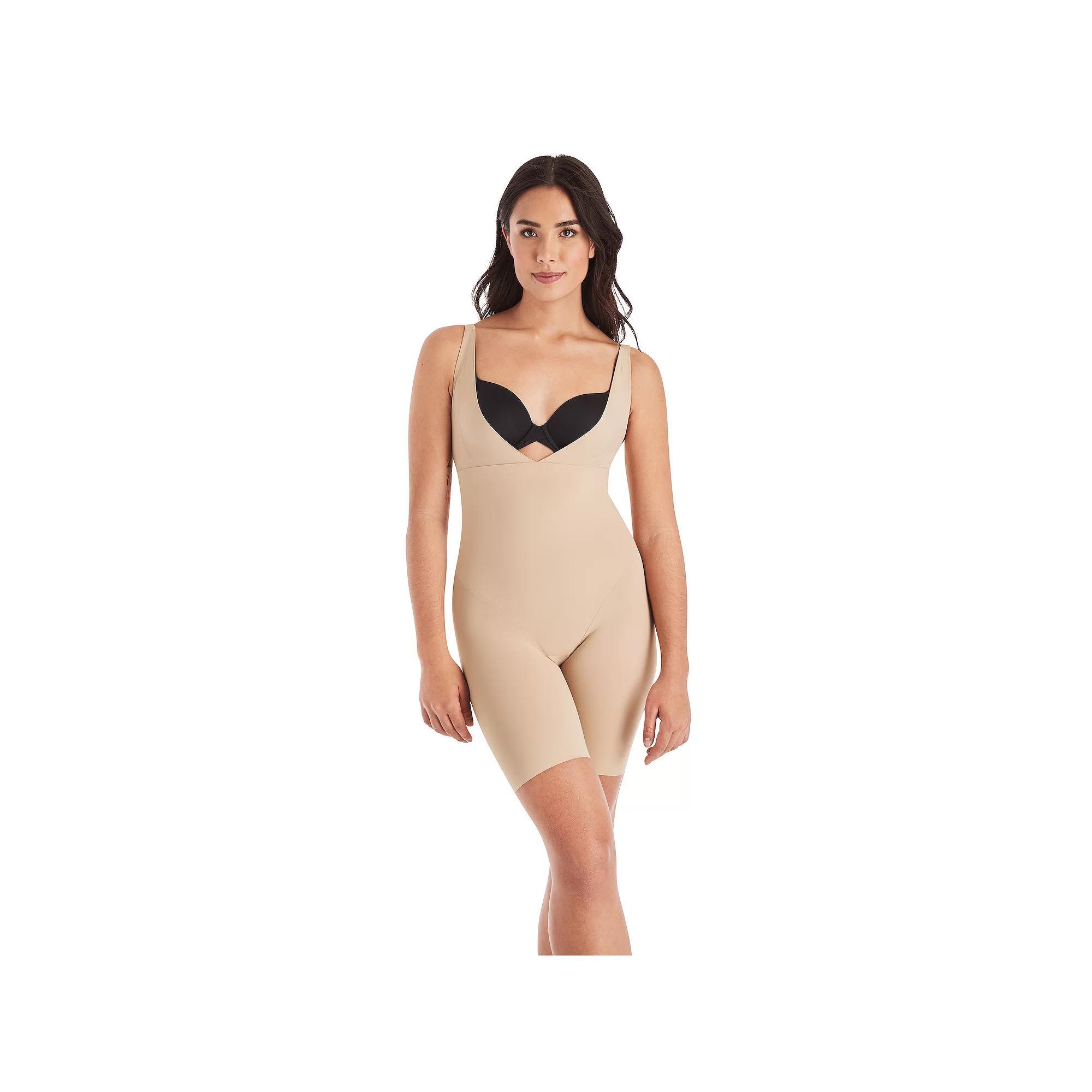 Maidenform Firm Control Shapewear Open Bust Body Shaper with Anti-Static Fabric 2556, Women's,  Product Image