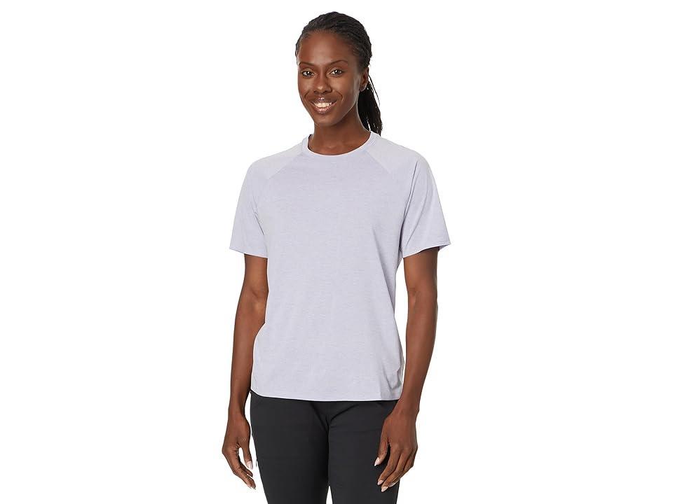 Arc'teryx Silene Short Sleeve Crew Heather) Women's Clothing Product Image