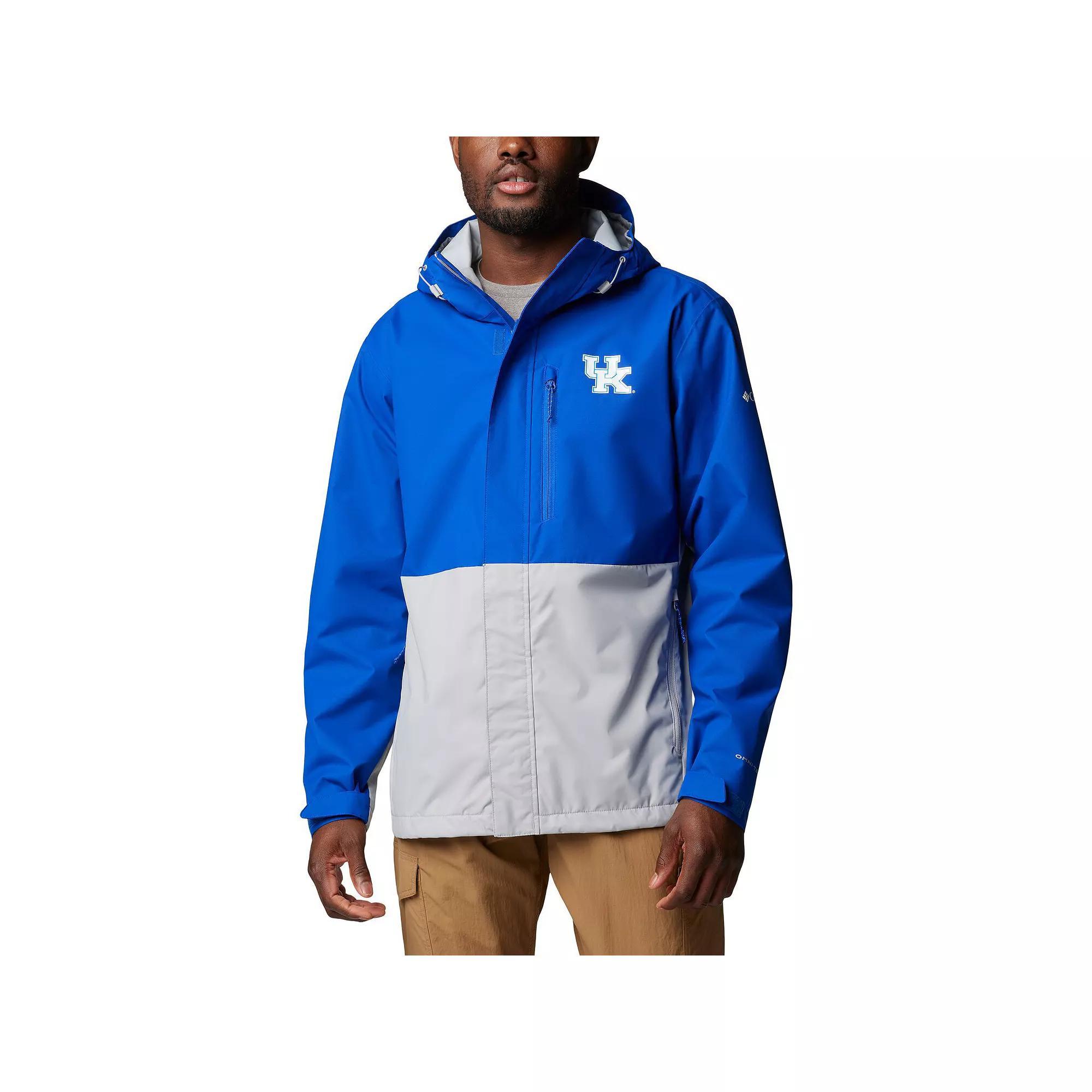 Men's Columbia  Royal Kentucky Wildcats Field Bound Omni-Tech�� Full-Zip Jacket, Size: Medium, Blue Product Image