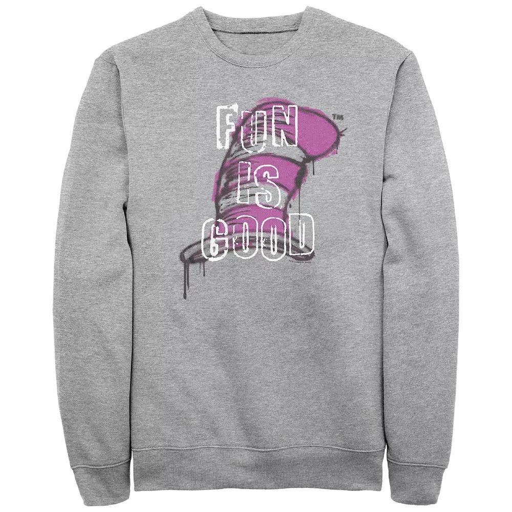 Men's Dr. Seuss Fun Is Good Graphic Fleece,  Product Image