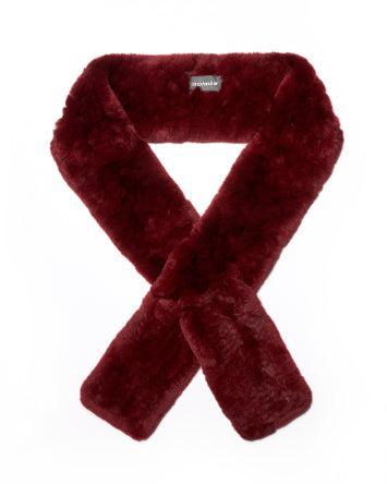 Knitted Rex Rabbit Scarf Product Image