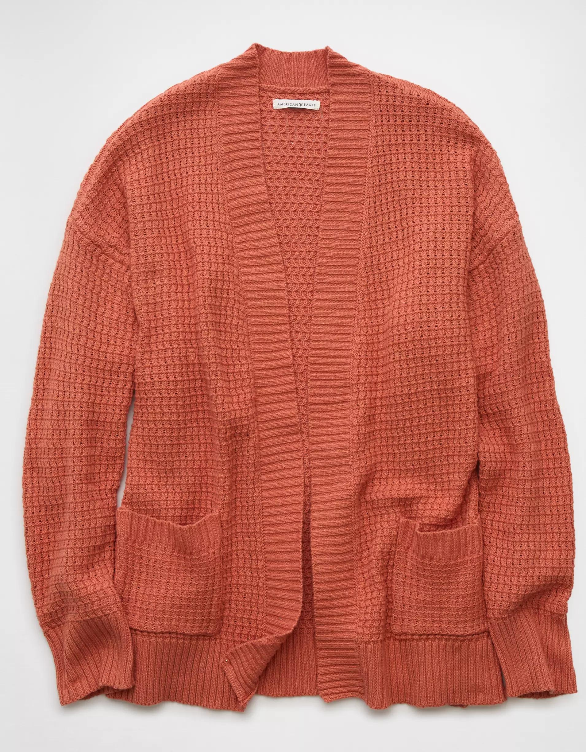 AE Open Stitch Cardigan Product Image