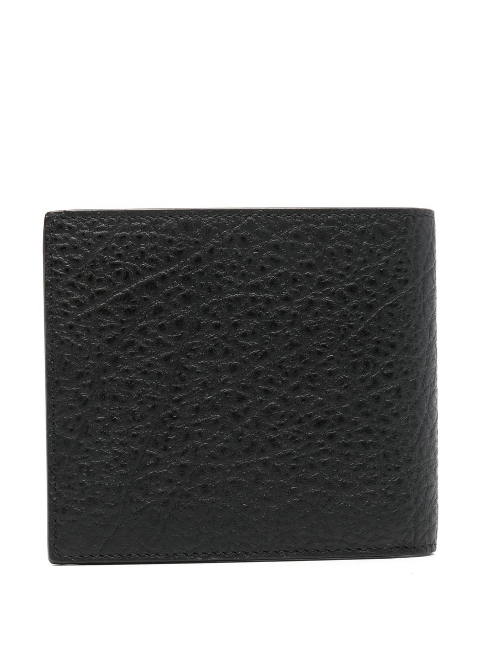 ACNE STUDIOS Folded Leather Wallet In 900 Black Product Image