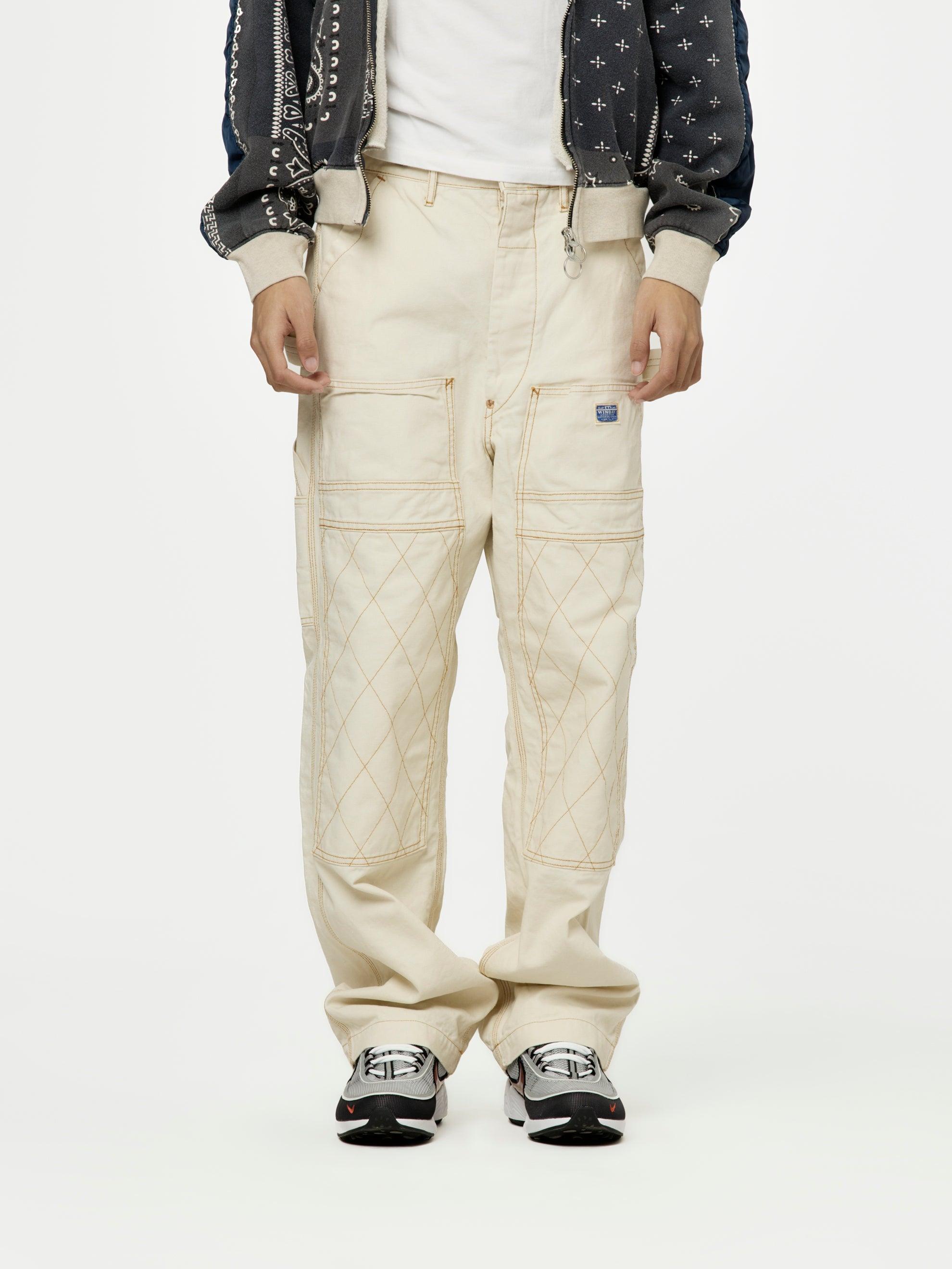 Light Canvas LUMBER Pants (Ecru) Product Image