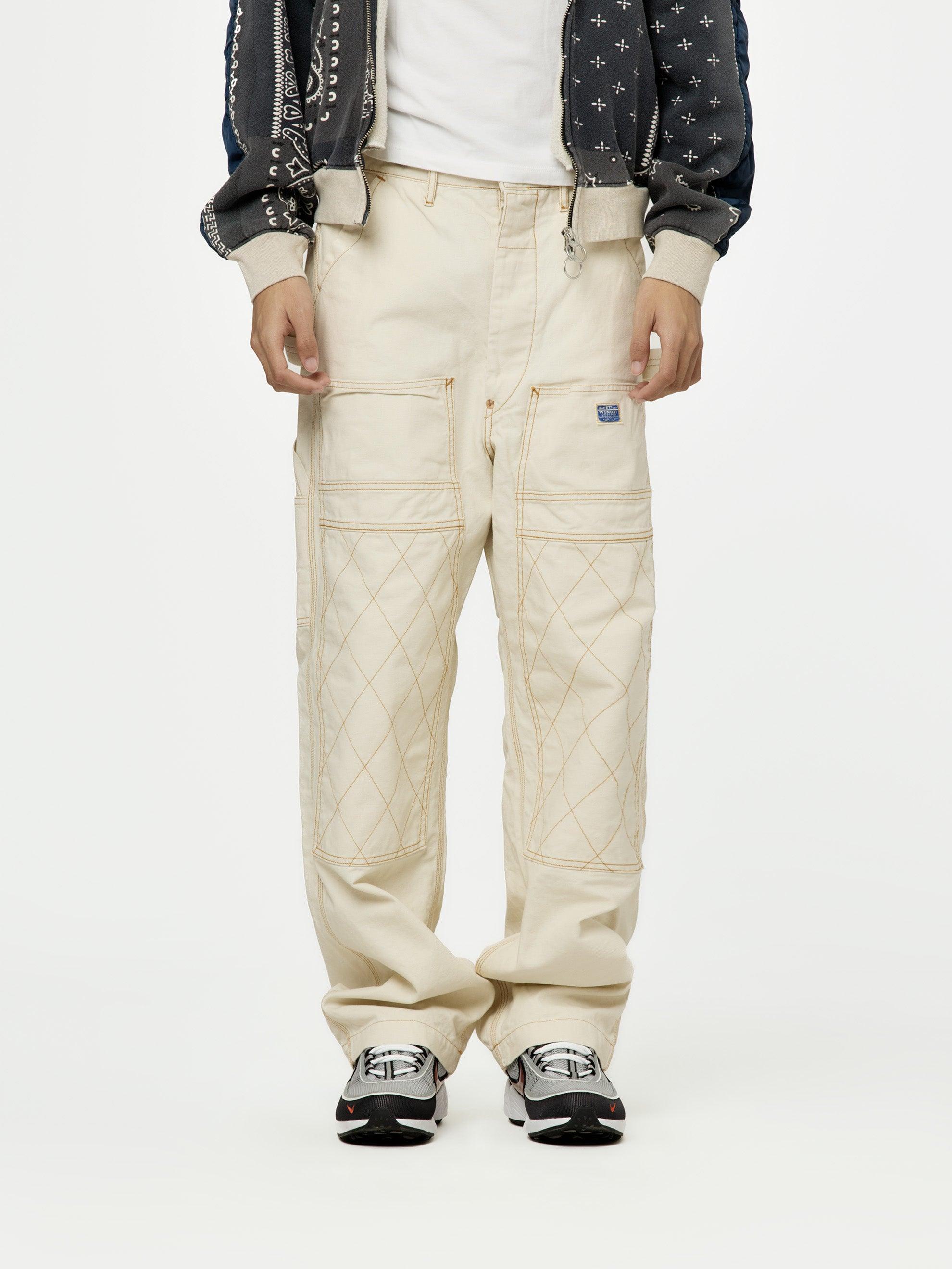 Light Canvas LUMBER Pants (Ecru) Product Image